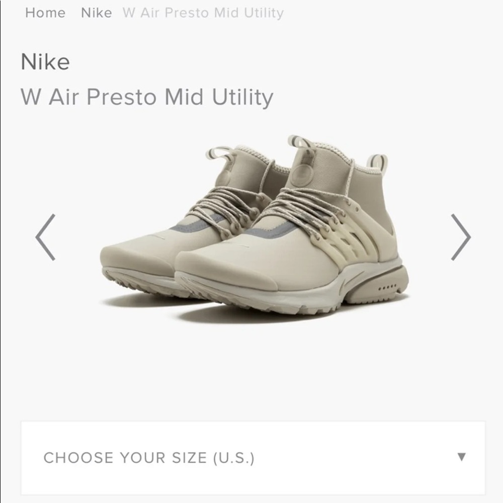 Nike air presto mid utility